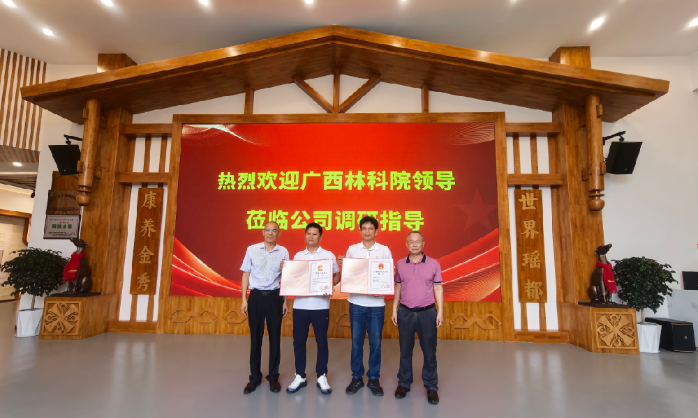 广西林科院与宏瑶集团合作结硕果：科技奖项与产业标杆双丰收